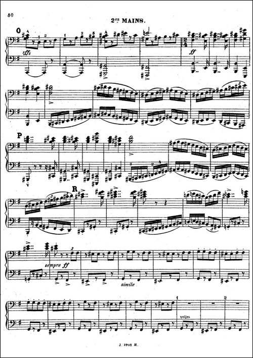 Symphony on a French Mountain Air Op.25-法国山歌交响曲·双钢琴·Ⅲ-钢琴谱