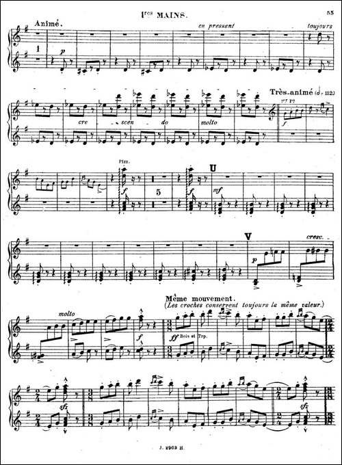 Symphony on a French Mountain Air Op.25-法国山歌交响曲·双钢琴·Ⅲ-钢琴谱