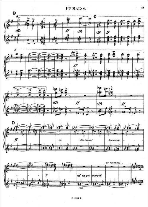 Symphony on a French Mountain Air Op.25-法国山歌交响曲·双钢琴·Ⅲ-钢琴谱