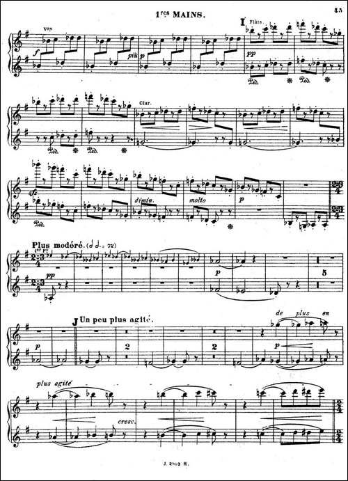 Symphony on a French Mountain Air Op.25-法国山歌交响曲·双钢琴·Ⅲ-钢琴谱