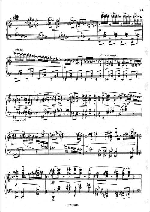 克热内克-第二钢琴奏鸣曲-Piano Sonata No.2 Op.59-钢琴谱