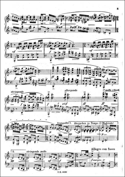 克热内克-第二钢琴奏鸣曲-Piano Sonata No.2 Op.59-钢琴谱