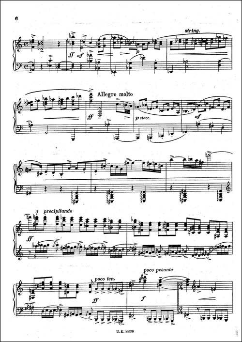 克热内克-第二钢琴奏鸣曲-Piano Sonata No.2 Op.59-钢琴谱