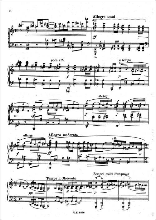 克热内克-第二钢琴奏鸣曲-Piano Sonata No.2 Op.59-钢琴谱