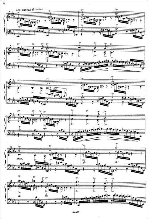 3首音乐会练习曲-Three Concert Etudes Op.24-Ⅰ-钢琴谱