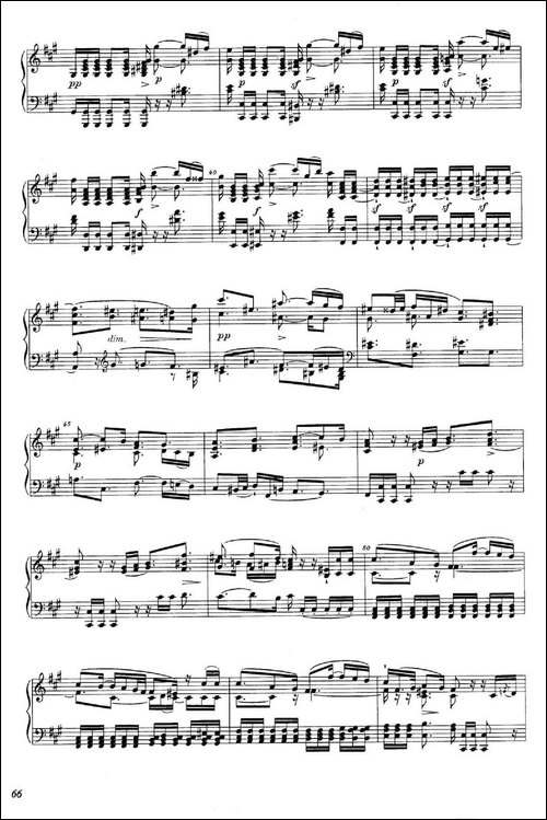 A大调钢琴大奏鸣曲-Grobe Sonate in A Major WWV 26-钢琴谱