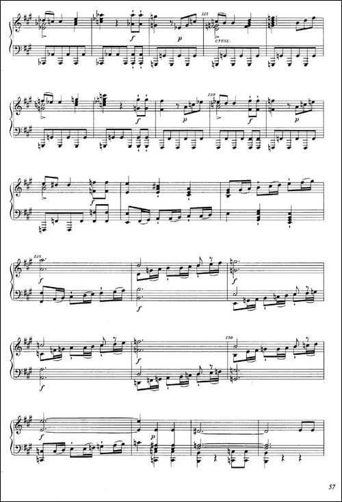 A大调钢琴大奏鸣曲-Grobe Sonate in A Major WWV 26-钢琴谱