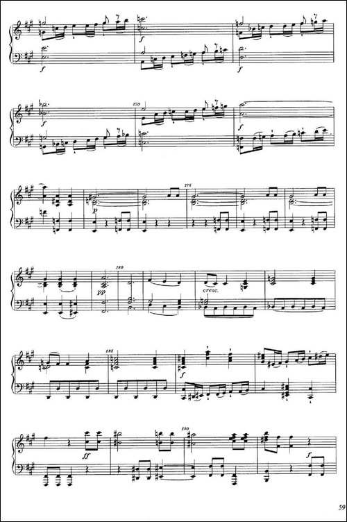 A大调钢琴大奏鸣曲-Grobe Sonate in A Major WWV 26-钢琴谱