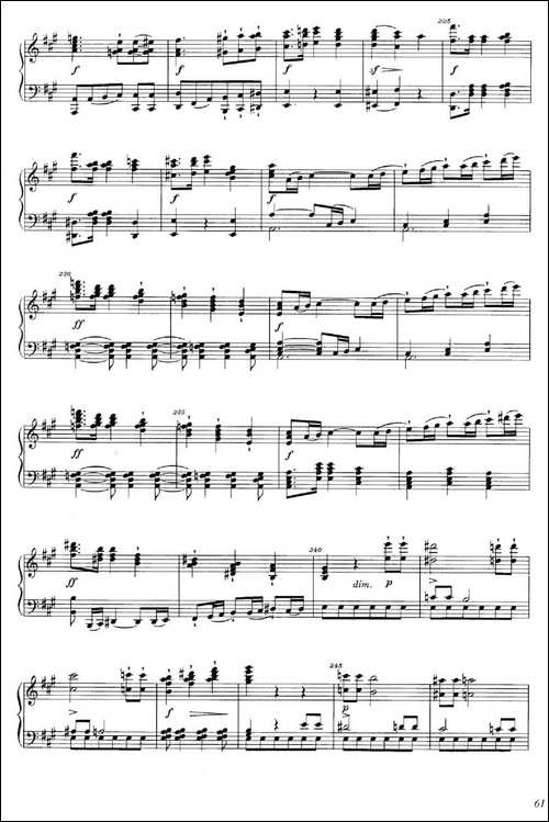 A大调钢琴大奏鸣曲-Grobe Sonate in A Major WWV 26-钢琴谱