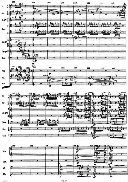 Piano Concerto Op.42-钢琴协奏曲总谱P1-34-钢琴谱