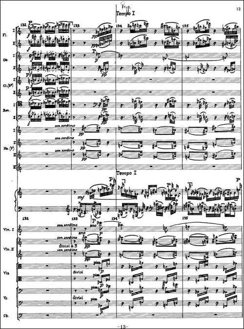 Piano Concerto Op.42-钢琴协奏曲总谱P1-34-钢琴谱