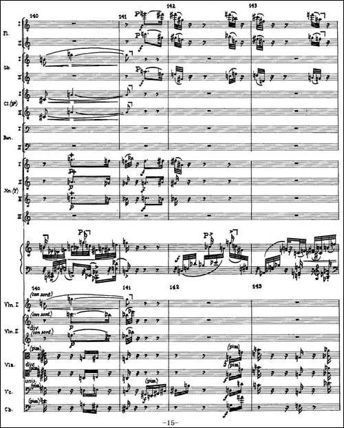 Piano Concerto Op.42-钢琴协奏曲总谱P1-34-钢琴谱