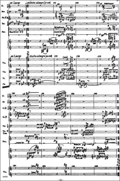 Piano Concerto Op.42-钢琴协奏曲总谱P1-34-钢琴谱