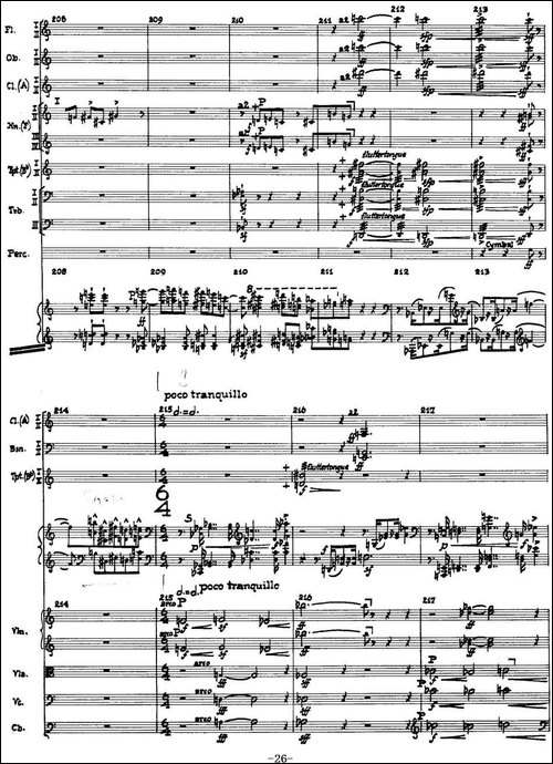 Piano Concerto Op.42-钢琴协奏曲总谱P1-34-钢琴谱