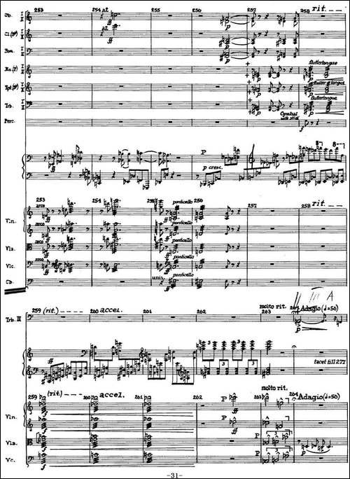 Piano Concerto Op.42-钢琴协奏曲总谱P1-34-钢琴谱