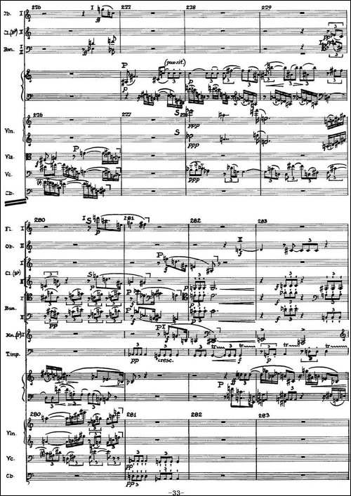 Piano Concerto Op.42-钢琴协奏曲总谱P1-34-钢琴谱