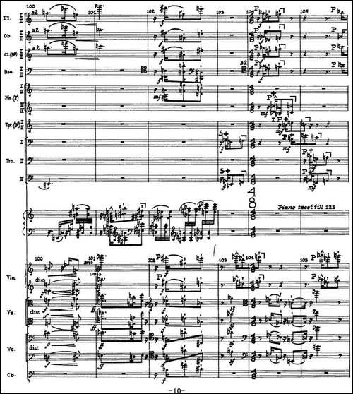 Piano Concerto Op.42-钢琴协奏曲总谱P1-34-钢琴谱