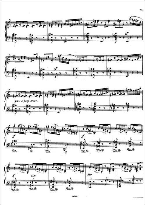 Etudes Rythmiques Op.149-节奏练习曲集-6-钢琴谱