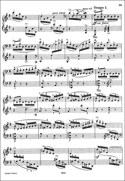 4 Pieces Op.26-4首小品·4-钢琴谱