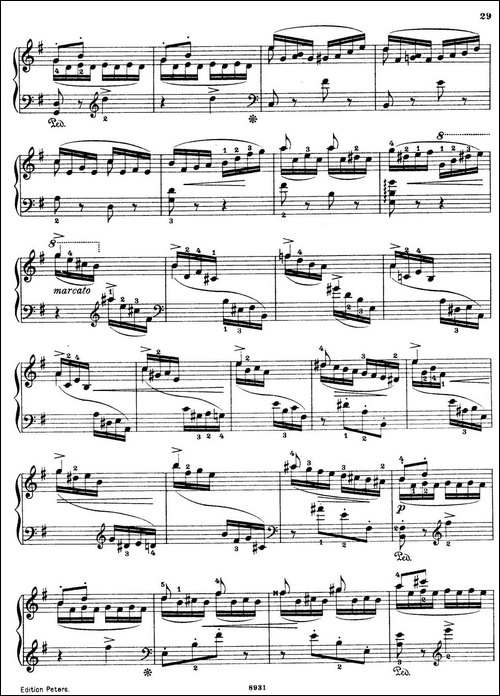 4 Pieces Op.26-4首小品·4-钢琴谱