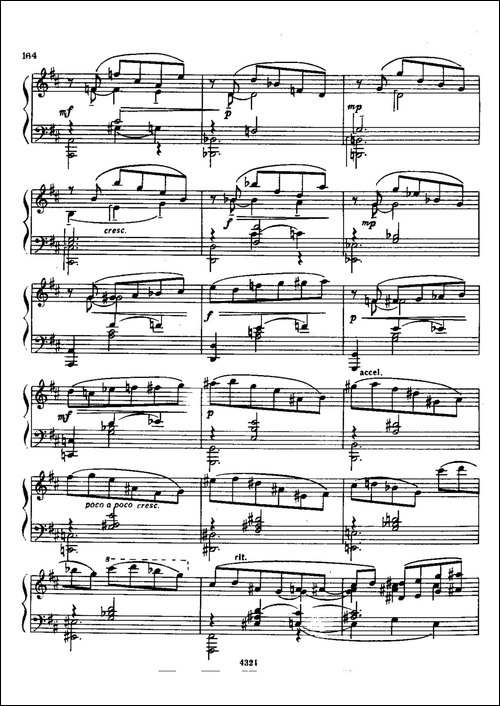 Elegy and Waltz Op.89-悲歌与圆舞曲-钢琴谱