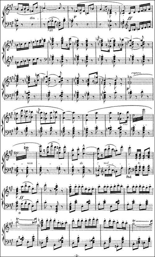 Carmen for Solo Piano-卡门全剧钢琴独奏版-No.1-钢琴谱