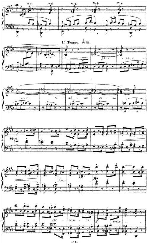 Carmen for Solo Piano-卡门全剧钢琴独奏版-No.2-钢琴谱
