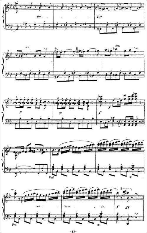 Carmen for Solo Piano-卡门全剧钢琴独奏版-No.2-钢琴谱