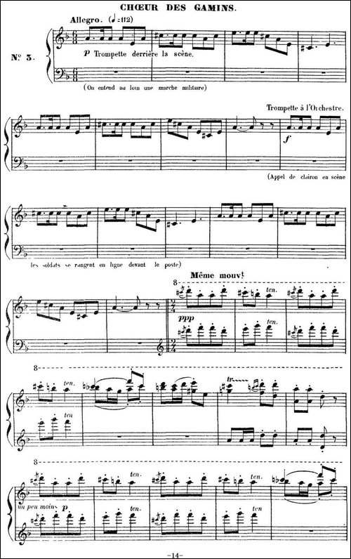 Carmen for Solo Piano-卡门全剧钢琴独奏版-No.3-钢琴谱