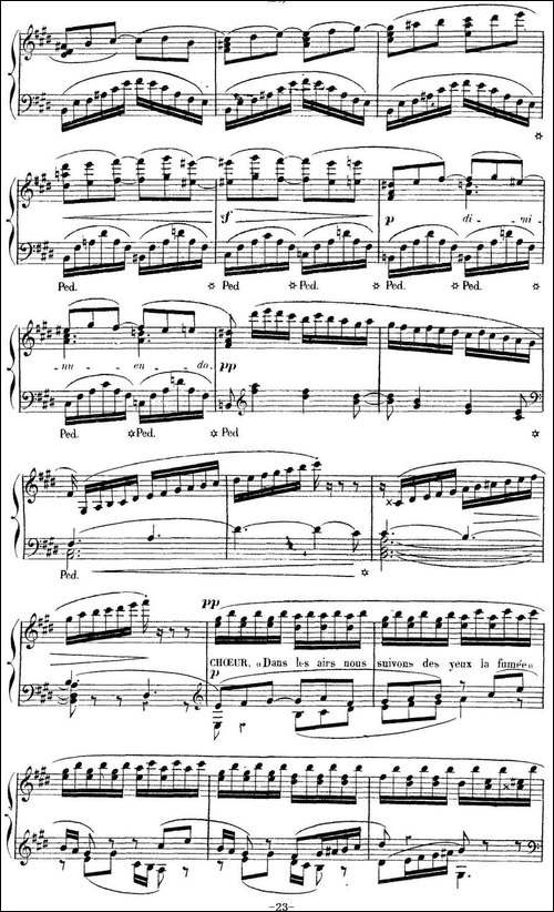Carmen for Solo Piano-卡门全剧钢琴独奏版-No.4-钢琴谱
