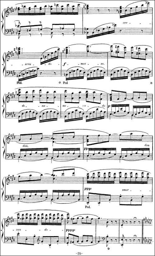 Carmen for Solo Piano-卡门全剧钢琴独奏版-No.4-钢琴谱