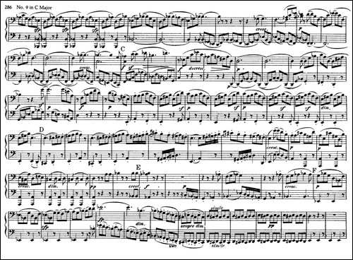 String Quartet No.9 in C Major Op.59-3 - 4 Hands-C大调第九弦乐四重奏-钢琴谱