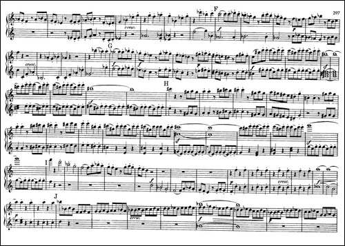 String Quartet No.9 in C Major Op.59-3 - 4 Hands-C大调第九弦乐四重奏-钢琴谱