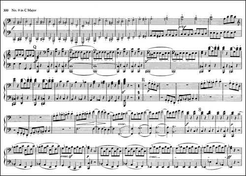 String Quartet No.9 in C Major Op.59-3 - 4 Hands-C大调第九弦乐四重奏-钢琴谱