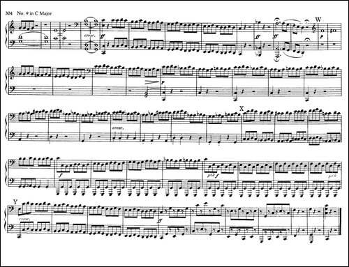 String Quartet No.9 in C Major Op.59-3 - 4 Hands-C大调第九弦乐四重奏-钢琴谱