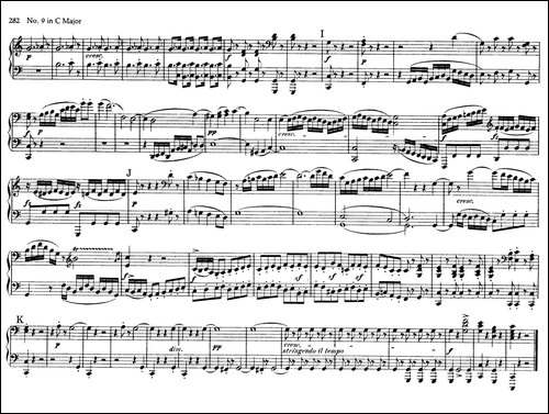 String Quartet No.9 in C Major Op.59-3 - 4 Hands-C大调第九弦乐四重奏-钢琴谱