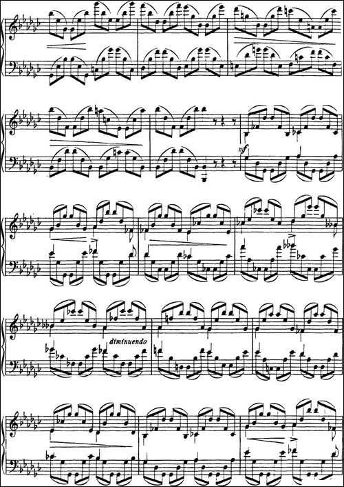 Quatre Etudes Op.41 Op.2-4首练习曲·3-钢琴谱