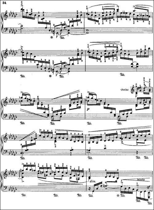 53首改编练习曲-No.16A-钢琴谱