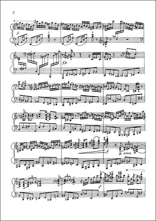 24 Preludes Op.53-24首前奏曲·Ⅰ-钢琴谱