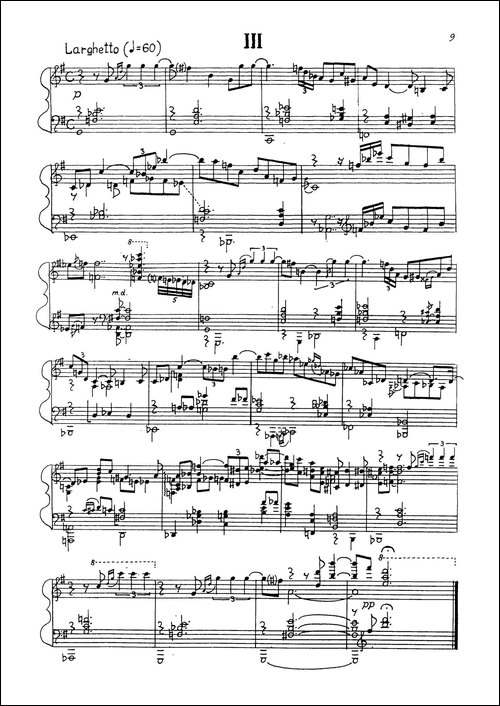 24 Preludes Op.53-24首前奏曲·Ⅲ-钢琴谱