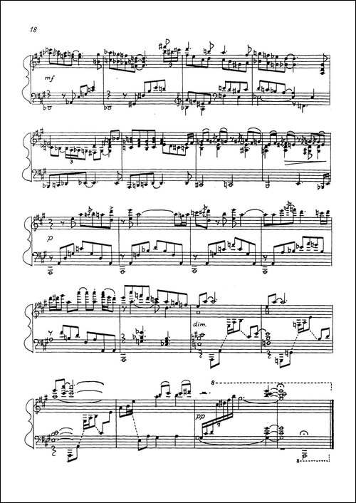 24 Preludes Op.53-24首前奏曲· Ⅶ-钢琴谱