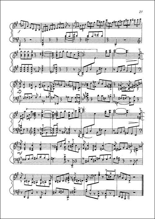 24 Preludes Op.53-24首前奏曲· Ⅷ-钢琴谱