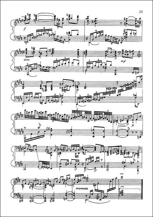 24 Preludes Op.53-24首前奏曲· Ⅸ-钢琴谱