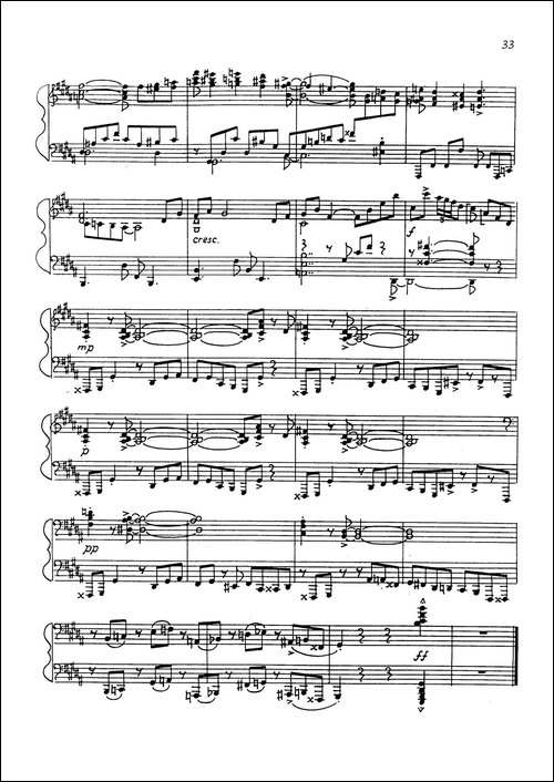 24 Preludes Op.53-24首前奏曲·Ⅻ-钢琴谱