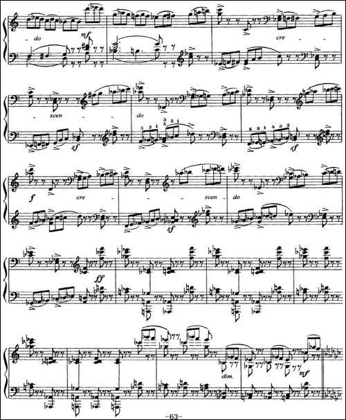 柴可夫斯基18首钢琴小品Op.72-10.Scherzo-fantaisie-钢琴谱