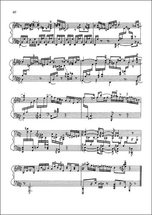 24 Preludes Op.53-24首前奏曲·XIV-钢琴谱