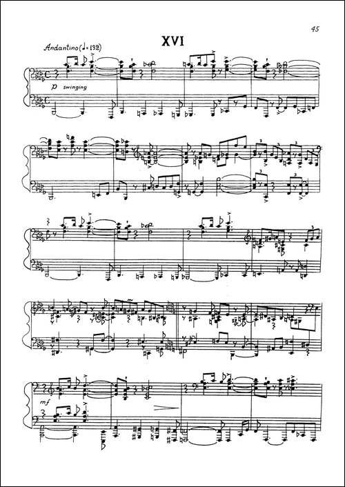 24 Preludes Op.53-24首前奏曲·XVI-钢琴谱