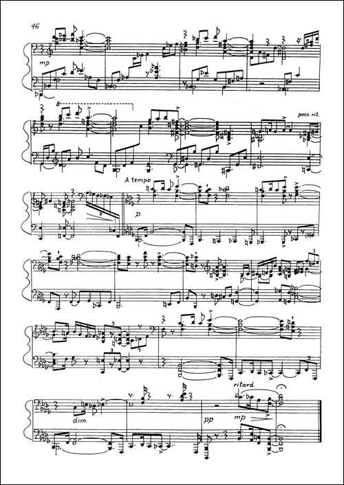 24 Preludes Op.53-24首前奏曲·XVI-钢琴谱