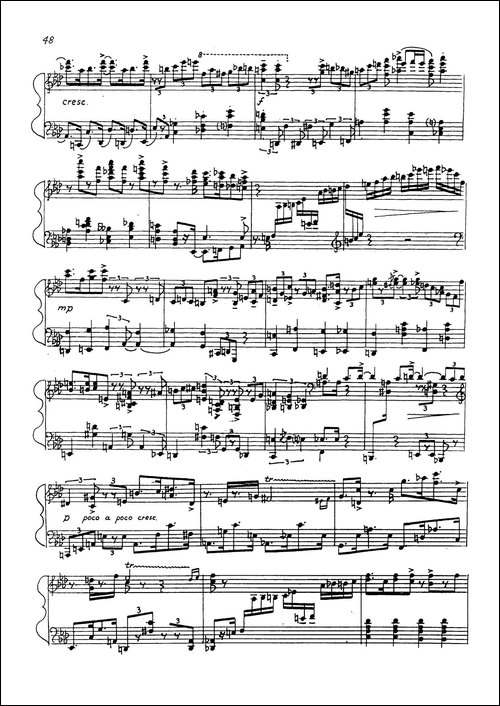 24 Preludes Op.53-24首前奏曲·XVII-钢琴谱