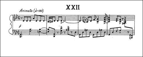 24 Preludes Op.53-24首前奏曲·XXⅡ-钢琴谱